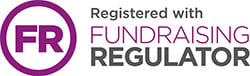 Registered with fundraising regulator